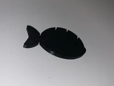 Articulated Fish Single Colour