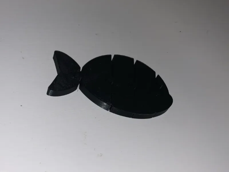 Articulated Fish Single Colour