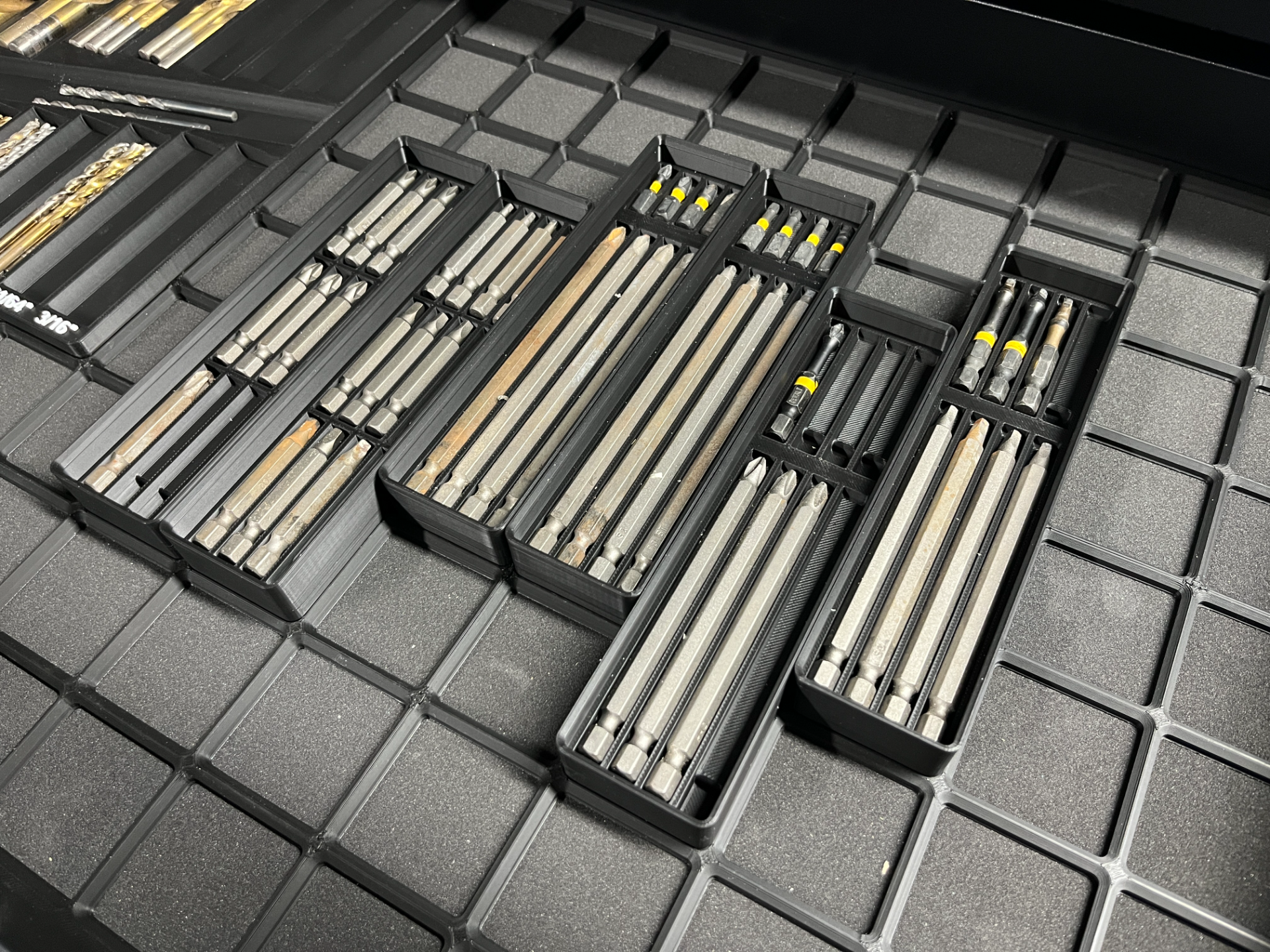 Screwdriver Bits - Gridfinity