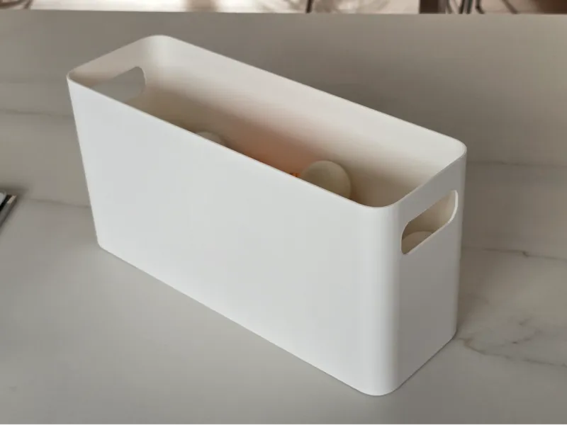 Caja almacenaje 270x100x150mm con asa