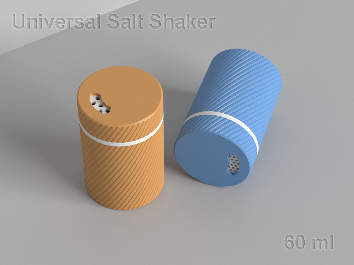 Universal Salt Shaker - Compact Version