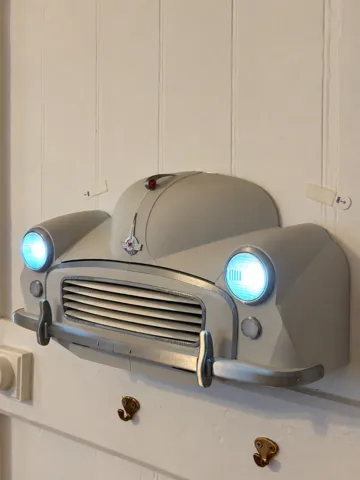 Modelo para impresión 3D: 1960 British classic car front-end — vista de referencia 2