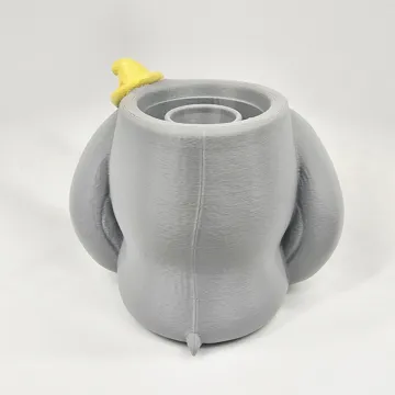 Soporte: Big-Eared Flying Circus Elephant Fancy Pen Stand — vista de referencia 4