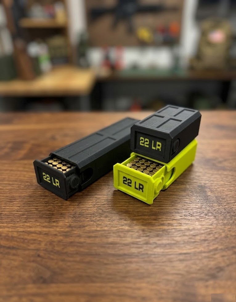 Miniatura 3 do modelo 3D Stackable Ammo Box -22 LR
