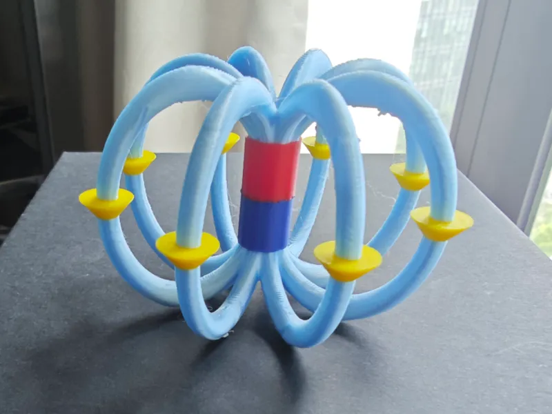 磁力线3D展示教具