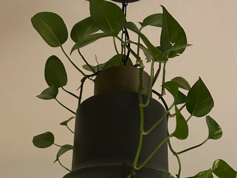 Ikea Hektar Lampenblumentopf