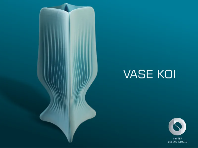 VASE KOI