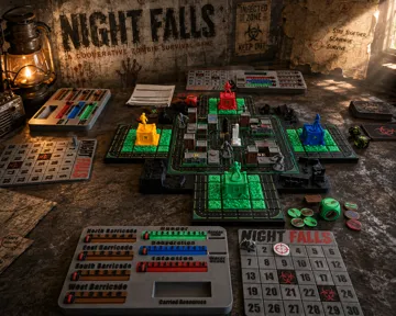 Escenografía en miniatura: Night Falls - Zombie Survival (PlayGrid) — vista de referencia 3