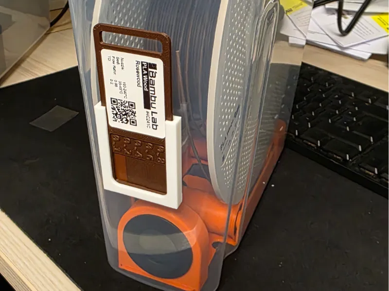 Filament-Musterkarten-Halter Trockenbox