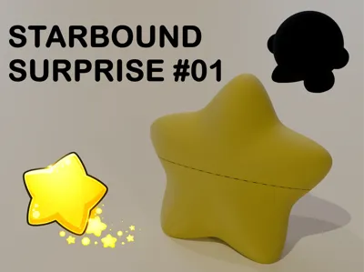Starbound Suprise #01 - Mini Kirby Series