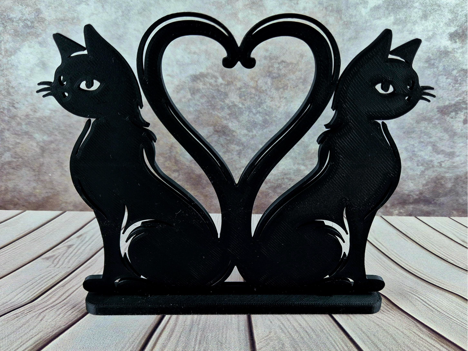 Heart of Cats Romantic Cat Silhouette Free to sell