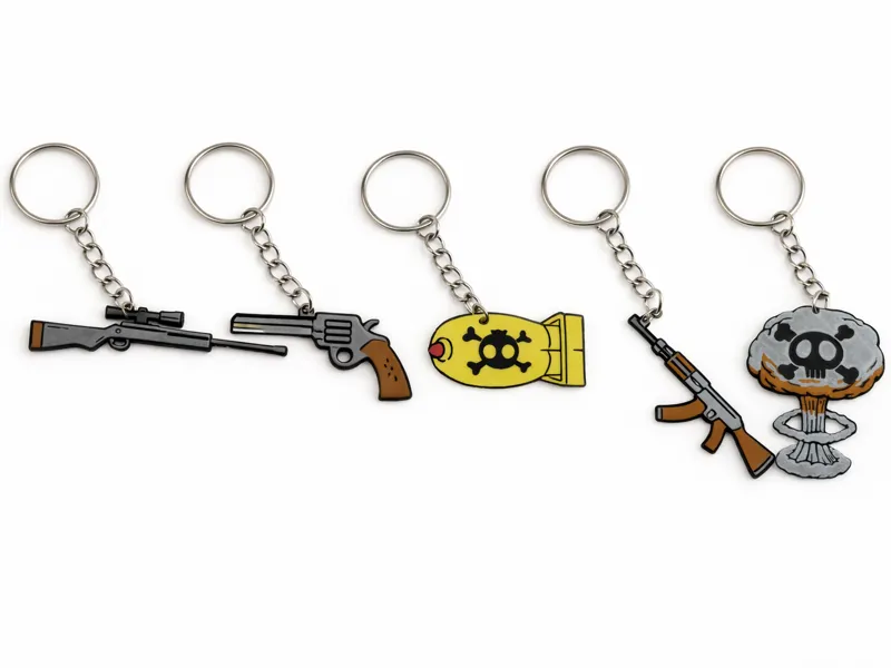 Weapons Collection Keychains