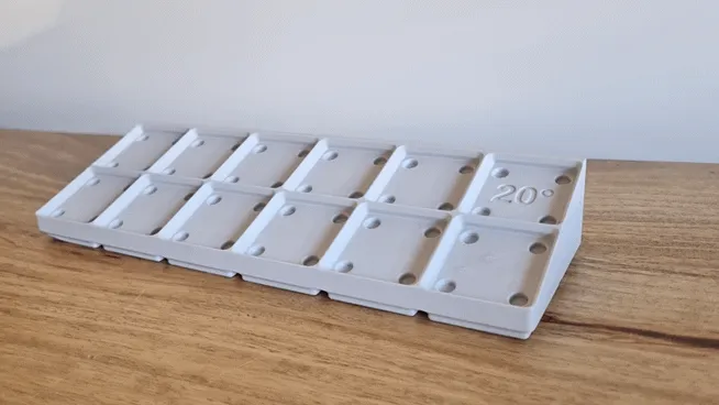 Gridfinity Angled Base [Customizer] - Free 3D Print Model - MakerWorld
