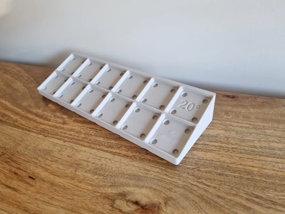 Gridfinity Angled Base [Customizer] - Free 3D Print Model - MakerWorld