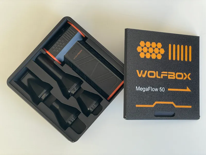 Box for wolfbox MegaFlow 50 air duster