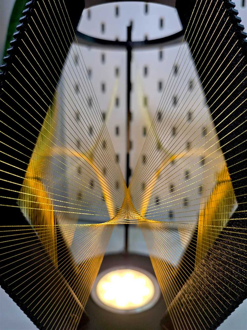 String Art Lamp by Nash MakerWorld: Download Free 3D Models