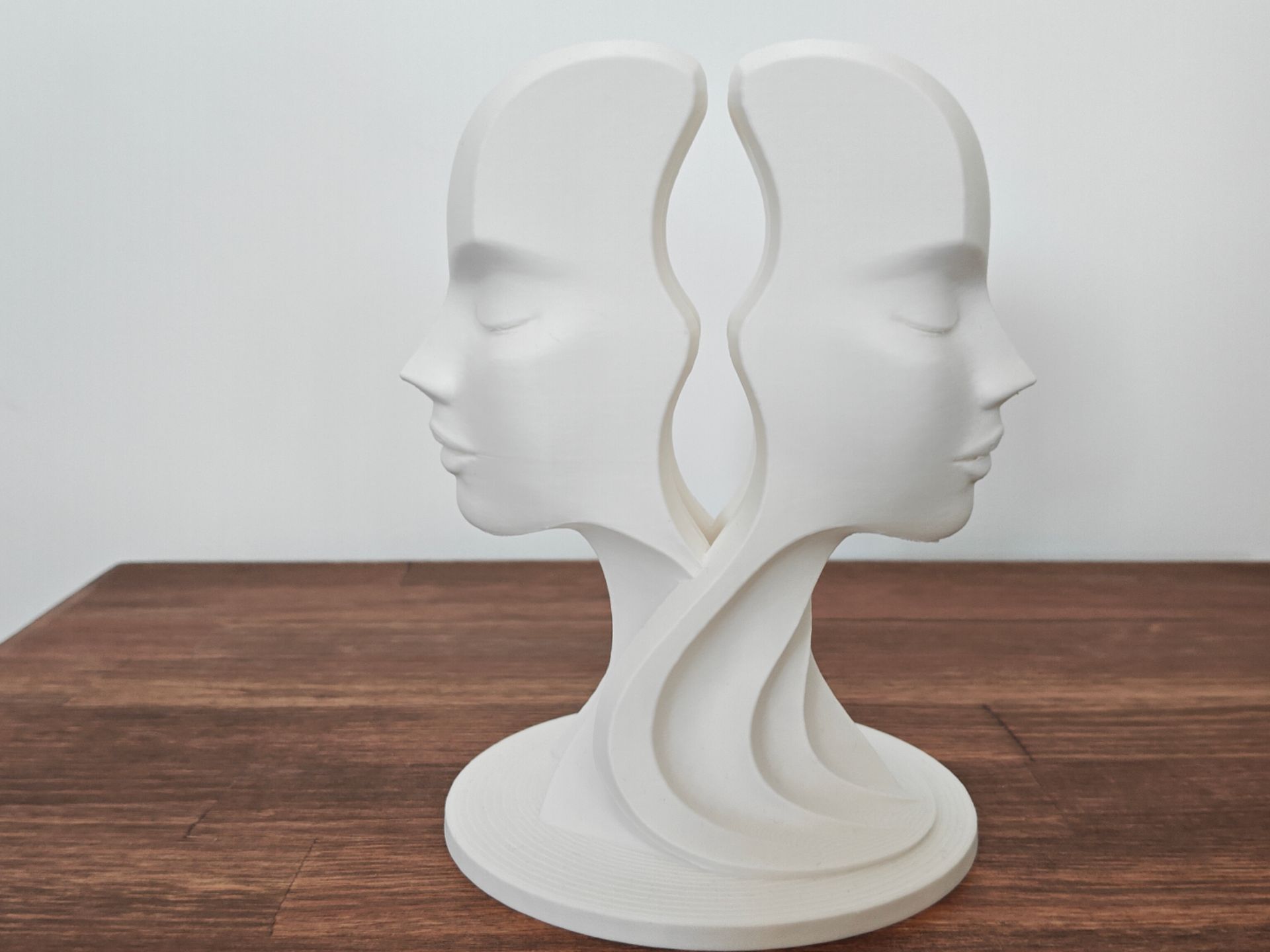 Flow On Mind – DualFace Silence Sculpture