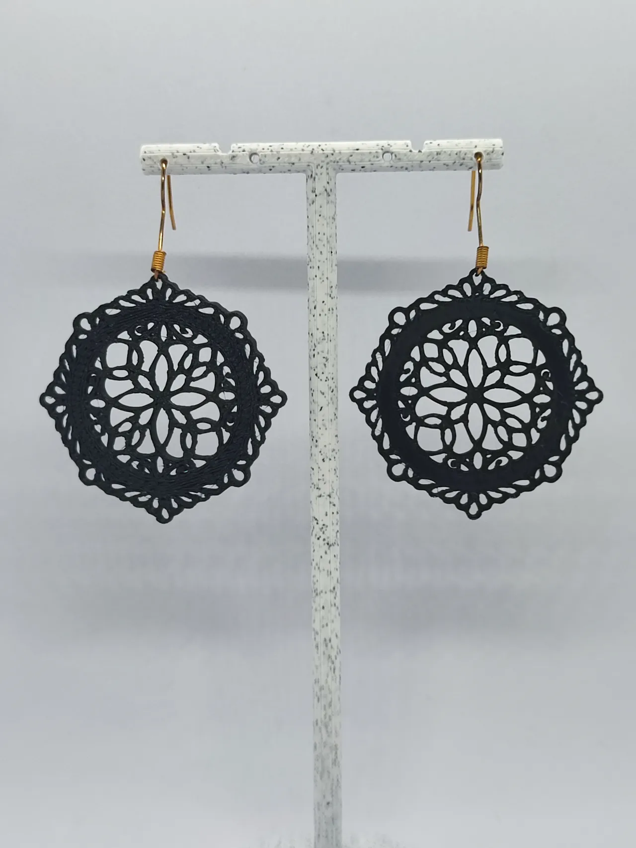 Aretes Flor de Encaje view 3