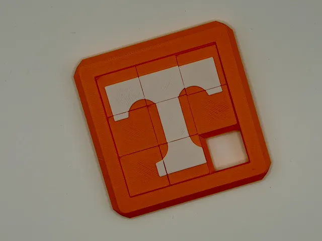 Tennessee Volunteers Sliding Tile Puzzle