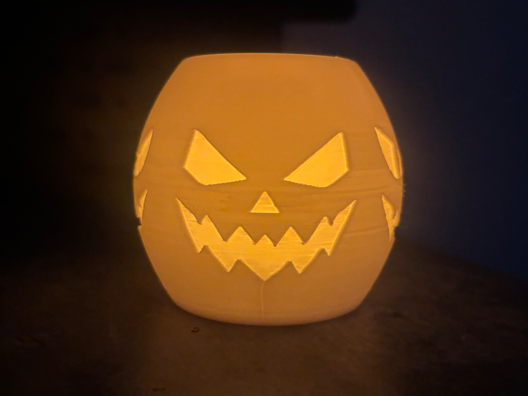 4 Halloween Tealights 3D model