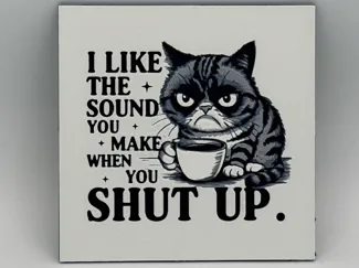 Sarcastic Cat Hueforge