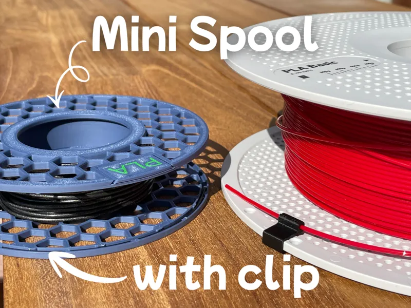 Mini Filament Spule für Reste / Proben