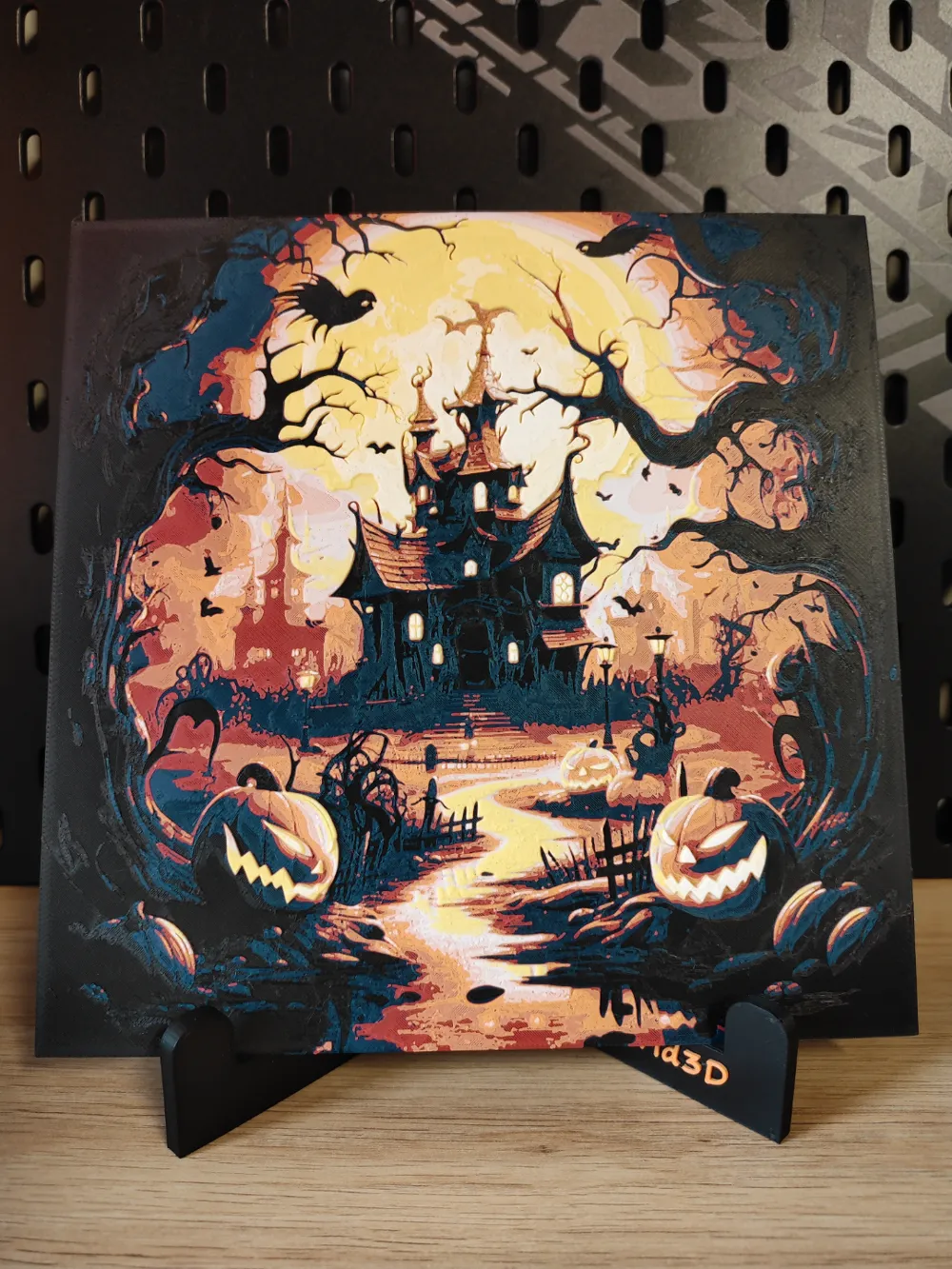 Scary Halloween Castle (Filament Painting) - HueForge by origoworld3d ...
