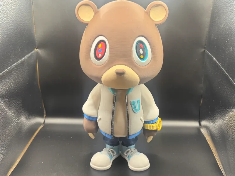 XL Kanye West Graduation Bear One Piece Full Color