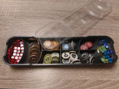 Slay the Spire board game - improved token tray