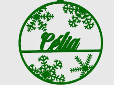 Ornament named Célia