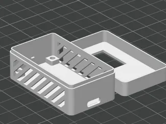 ESP32 Case for USB-Type C and DHT22/AM2302 Sensor