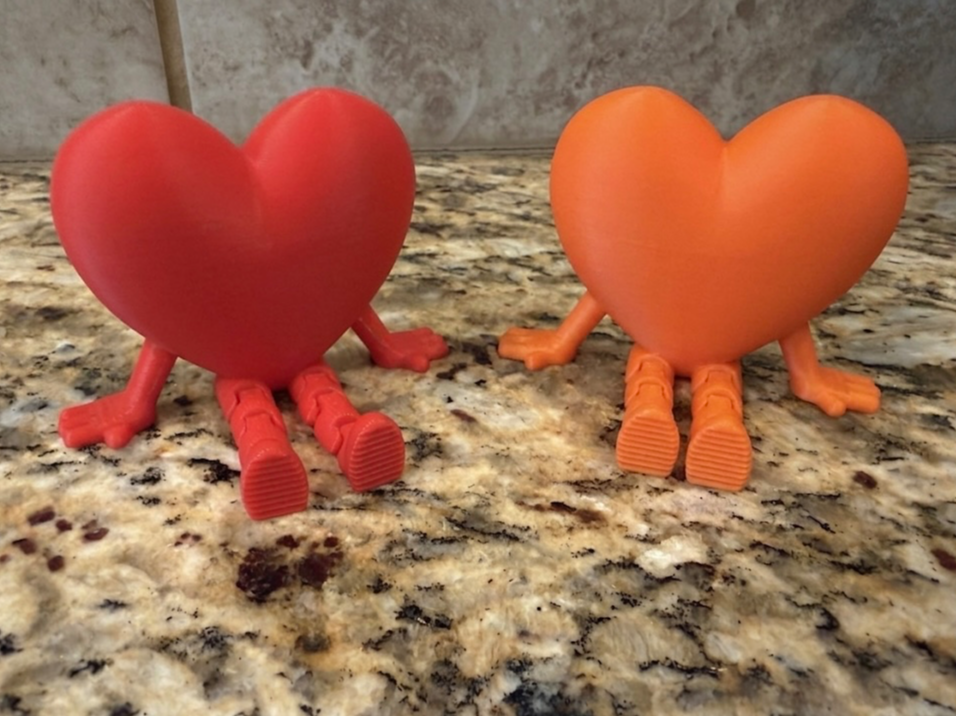 Articulated Flexi Heart buddy