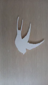 Hirondelle décorative plate — photo 3