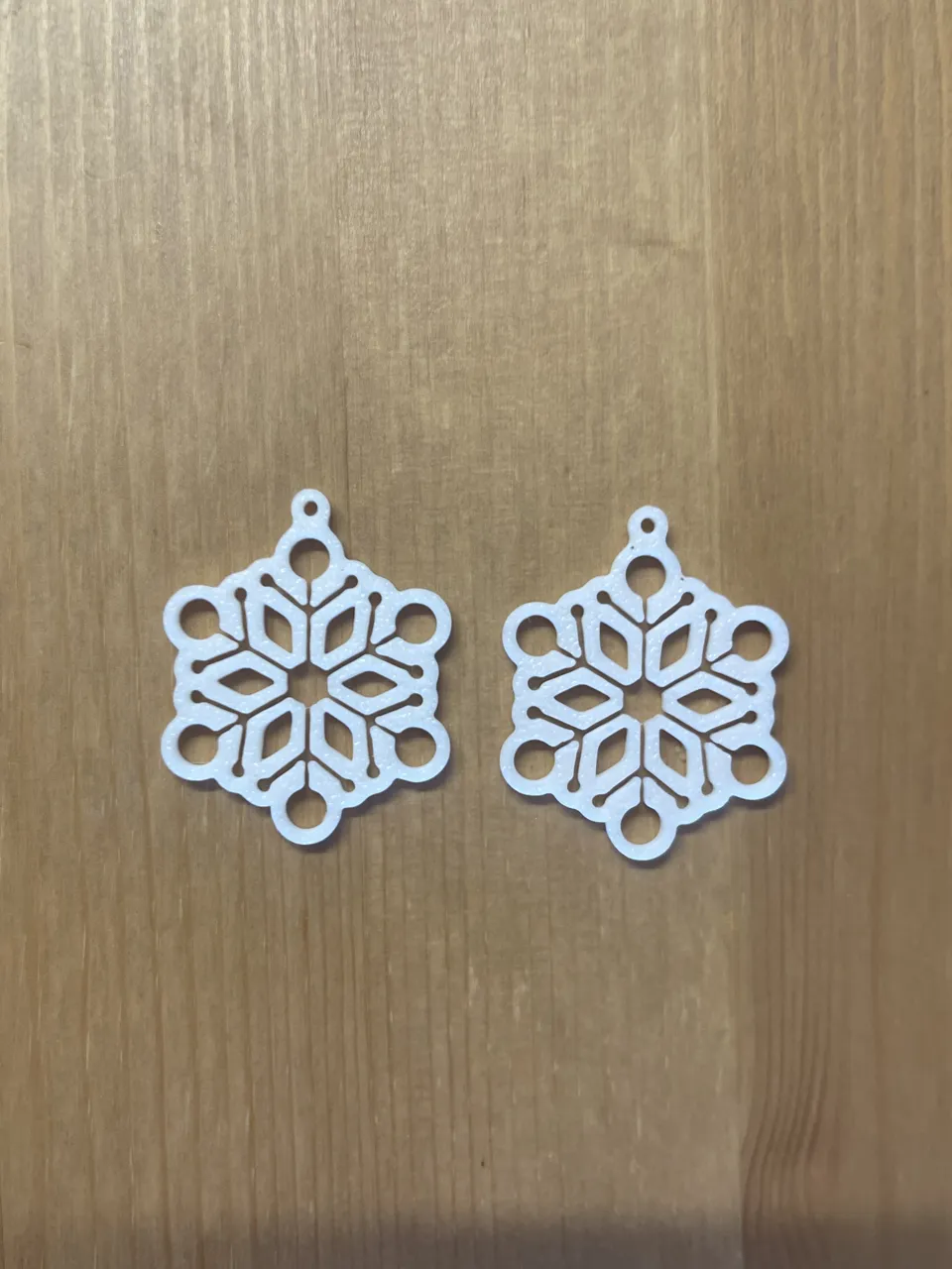 Snowflake Earrings view 2