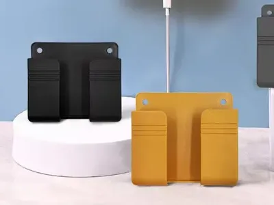 Phone Charging Stand, Wall-Mounted Storage Box