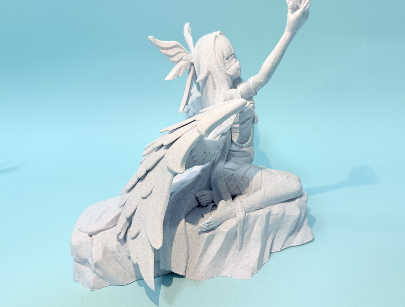 Miniatura 2 do modelo 3D 少女哥伦比娅 雕像