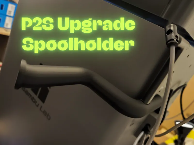 Bambu Lab P2S Spoolholder Upgrade