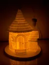 0.2mm layer, 2 walls, 2% infill