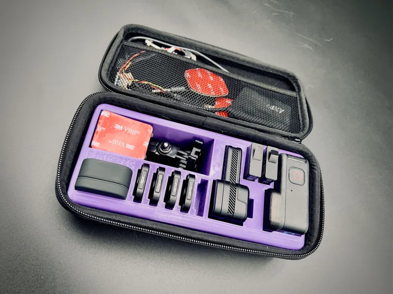 GoPro 10 Hero and Bones Case Inlay
