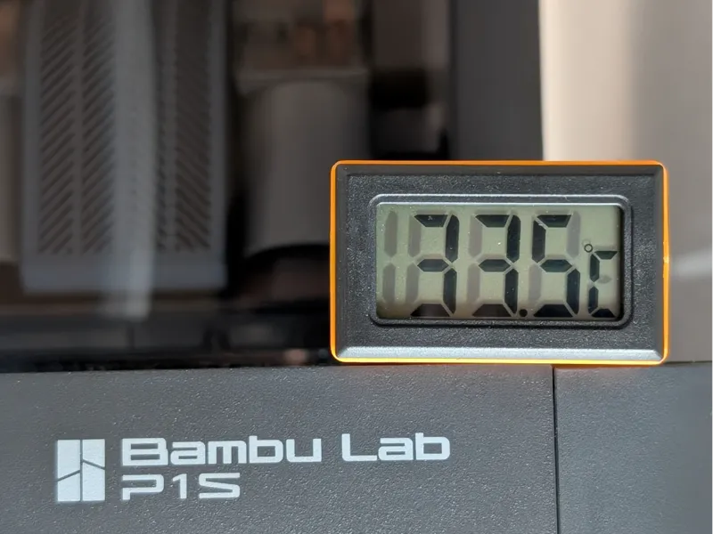 Thermometer Holder for P1S Chamber