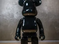 Statue ours style briques — photo 1
