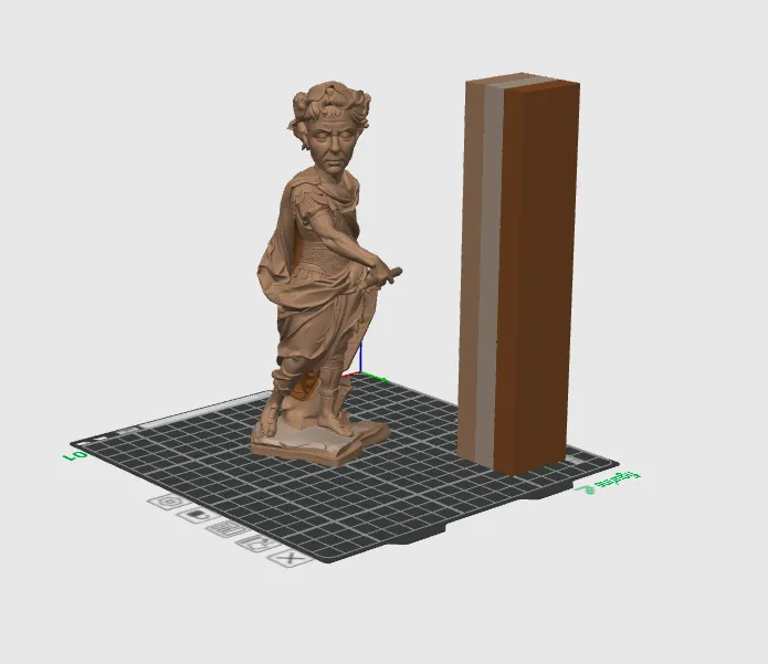 Statue of Gaius Julius Caesar - Free 3D Print Model - MakerWorld
