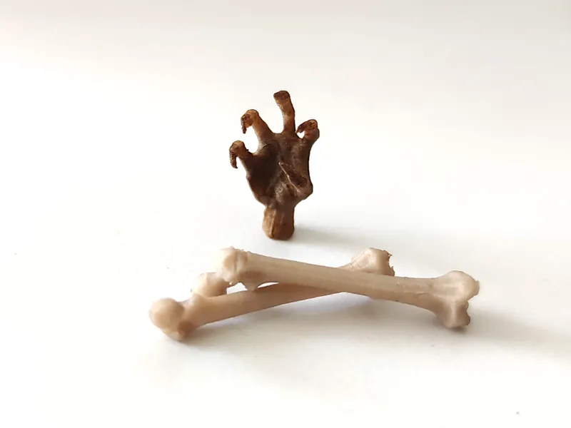 Tiny Zombie Hand / Tabletop, Diorama, Miniature