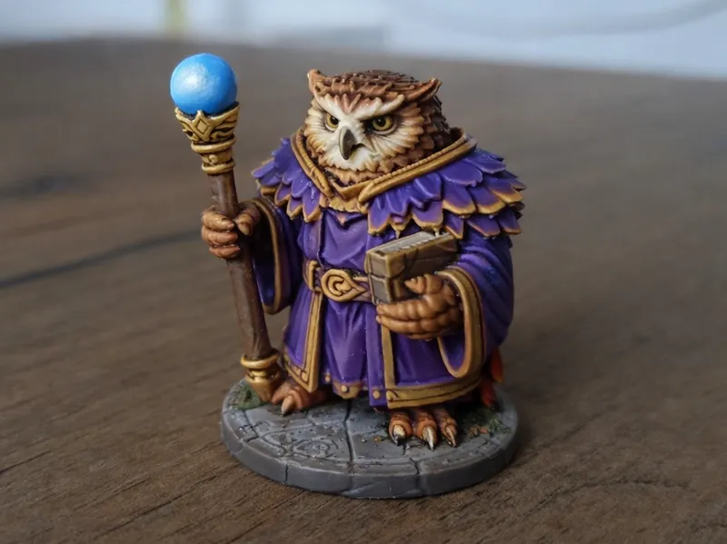 Owl Wizard (Divination School)