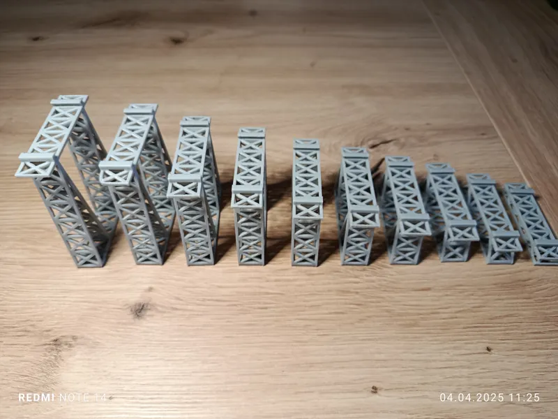 Einfaches Pfeiler Set für Märklin H0 C-Gleis