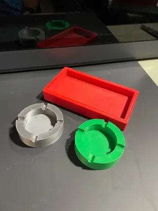 Hobby dish and tray combo