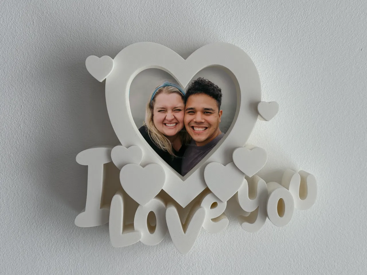 Valentine's Day "I Love You" Photo Frame view 2