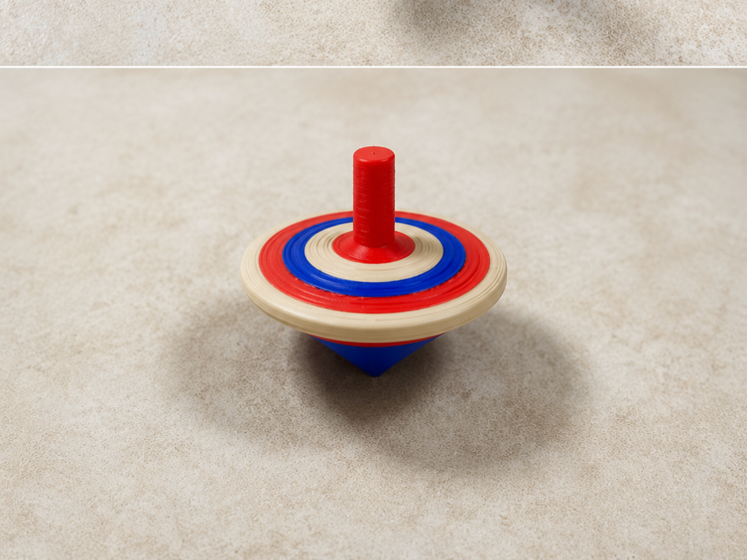 Easy Print Spinning Top 2 Parts Fast Long Spin
