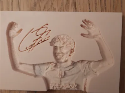 signed Lamine Yamal Portrait