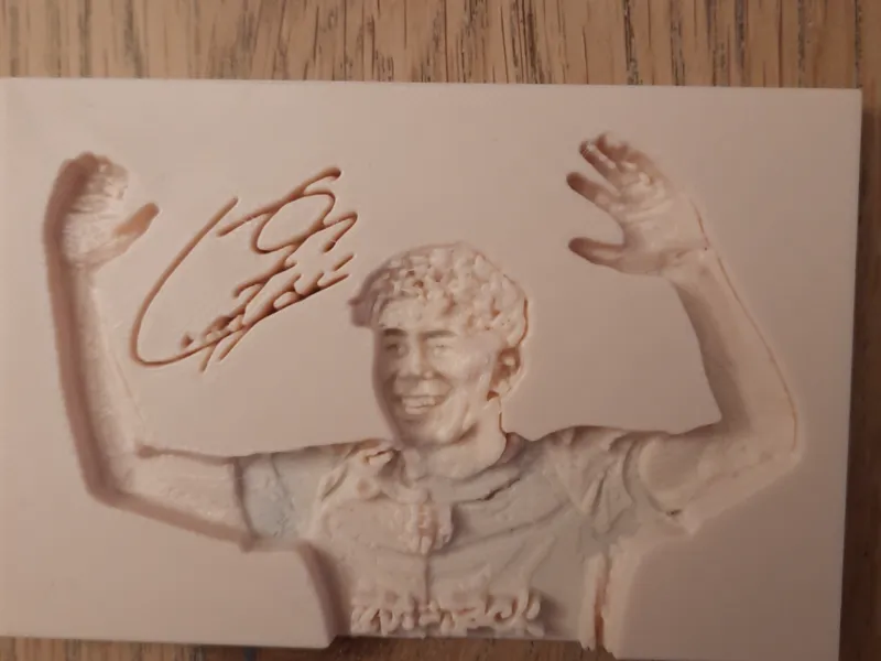 signed Lamine Yamal Portrait